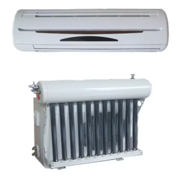 Most efficient vacuum tube solar air conditioner cooling system
