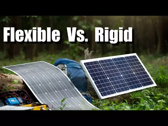 Flexible solar panel vs Rigid solar panel